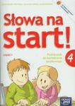 Słowa na start 4 Język polski Podręcznik do kształcenia językowego część 1 w sklepie internetowym Booknet.net.pl