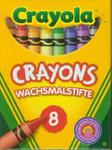 Crayola Kredki świecowe 8 szt w sklepie internetowym Booknet.net.pl