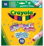 Crayola Flamastry mini stempelki emotikony 10 szt w sklepie internetowym Booknet.net.pl