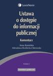 Ustawa o dostępie do informacji publicznej Komentarz w sklepie internetowym Booknet.net.pl