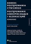 Kodeks postępowania cywilnego Postępowanie zabezpieczające i egzekucyjne w sklepie internetowym Booknet.net.pl