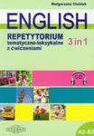 English 3 in 1 Repetytorium tematyczno-leksykalne z ćwiczeniami w sklepie internetowym Booknet.net.pl