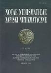 Notae Numismaticae Zapiski Numizmatyczne tom 3/4 w sklepie internetowym Booknet.net.pl
