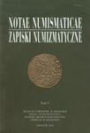 Notae Numismaticae Zapiski Numizmatyczne tom 5 w sklepie internetowym Booknet.net.pl