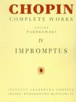 Chopin Complete Works IV Impromptus w sklepie internetowym Booknet.net.pl