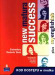 New Matura Success Elementary. Klasa 1-3, liceum. Język angielski. Podręcznik + MyEnglishLab w sklepie internetowym Booknet.net.pl