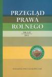 Przegląd Prawa Rolnego 2 (9) 2011 w sklepie internetowym Booknet.net.pl