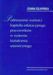 Podnoszenie wartości kapitału edukacyjnego pracowników w systemie kształcenia ustawicznego w sklepie internetowym Booknet.net.pl