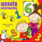 Wesoła kolorowanka Koloruj według numeru w sklepie internetowym Booknet.net.pl