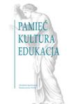 Pamięć Kultura Edukacja w sklepie internetowym Booknet.net.pl