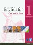 English for construction 1 vocational english course book with CD-ROM w sklepie internetowym Booknet.net.pl