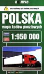 Polska mapa kodów pocztowych w sklepie internetowym Booknet.net.pl