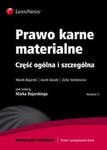 Prawo karne materialne Część ogólna i szczególna w sklepie internetowym Booknet.net.pl