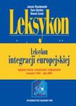 Leksykon integracji europejskiej + CD w sklepie internetowym Booknet.net.pl