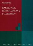 Rachunek różniczkowy i całkowy ze wstępem do równań różniczkowych w sklepie internetowym Booknet.net.pl