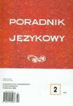 Poradnik językowy 2/2008 w sklepie internetowym Booknet.net.pl