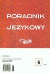 Poradnik językowy 6/2008 w sklepie internetowym Booknet.net.pl