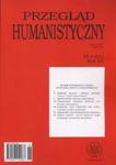 Przegląd humanistyczny 6/2008 w sklepie internetowym Booknet.net.pl