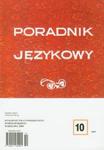 Poradnik językowy 10/2009 w sklepie internetowym Booknet.net.pl