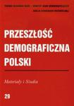 Przeszłość demograficzna Polski 29 Materiały i Studia w sklepie internetowym Booknet.net.pl