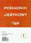Poradnik Językowy 1/2011 w sklepie internetowym Booknet.net.pl