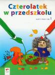 Czterolatek w przedszkolu Karty pracy część 1 w sklepie internetowym Booknet.net.pl
