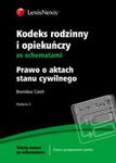 Kodeks rodzinny i opiekuńczy ze schematami Prawo o aktach stanu cywilnego w sklepie internetowym Booknet.net.pl