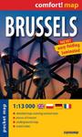 Brussels 1:13 000 pocket map w sklepie internetowym Booknet.net.pl