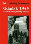 Gdańsk 1945 Kronika wojennej burzy w sklepie internetowym Booknet.net.pl