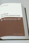 Koncepcja aktu prawa wewnętrznego Konstytucji RP w sklepie internetowym Booknet.net.pl