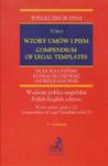 Wzory umów i pism z CD Compendium of Legal Templates t.6 w sklepie internetowym Booknet.net.pl