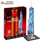 Puzzle 3D Bank of China Tower w sklepie internetowym Booknet.net.pl