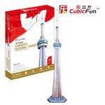 Puzzle 3D Canada's National Tower w sklepie internetowym Booknet.net.pl