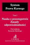 Nauka o przestępstwie Zasady odpowiedzialności tom 3 w sklepie internetowym Booknet.net.pl