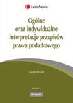 Ogólne oraz indywidualne interpretacje przepisów prawa podatkowego w sklepie internetowym Booknet.net.pl