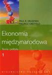 Ekonomia międzynarodowa t.1 w sklepie internetowym Booknet.net.pl