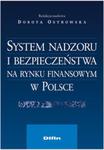 System nadzoru i bezpieczeństwa na rynku finansowym w Polsce w sklepie internetowym Booknet.net.pl