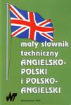Mały słownik techniczny angielsko-polski i polsko-angielski w sklepie internetowym Booknet.net.pl