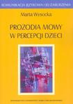 Prozodia mowy w percepcji dzieci w sklepie internetowym Booknet.net.pl