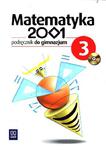 Matematyka 2001. Klasa 3, gimnazjum. Podręcznik (+CD) w sklepie internetowym Booknet.net.pl