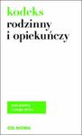 Kodeks rodzinny i opiekuńczy w sklepie internetowym Booknet.net.pl