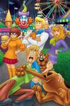 Scooby i wesołe miasteczko Puzzle Maxi 24 w sklepie internetowym Booknet.net.pl