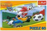 Puzzle 60 Looney Tunes Gol! w sklepie internetowym Booknet.net.pl