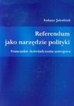 Referendum jako narzędzie polityki w sklepie internetowym Booknet.net.pl