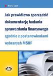 Jak prawidłowo sporządzić dokumentację badania sprawozdania finansowego w sklepie internetowym Booknet.net.pl