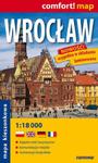 Wrocław laminowany plan miasta 1:18 000 w sklepie internetowym Booknet.net.pl