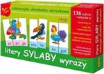 Litery sylaby wyrazy 5 gier i zabaw w sklepie internetowym Booknet.net.pl