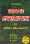 Tablice matematyczne dla uczniów szkół średnich w sklepie internetowym Booknet.net.pl