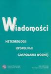 Wiadomości meteorologii hydrologii gospodarki wodnej Tom II zeszyt 1-2/2008 w sklepie internetowym Booknet.net.pl