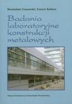 Badania laboratoryjne konstrukcji metalowych w sklepie internetowym Booknet.net.pl